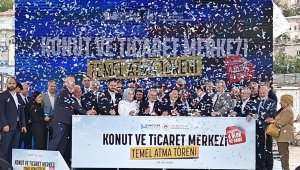 Hacılar'da konut ve ticaret merkezi temel atma töreni yapıldı