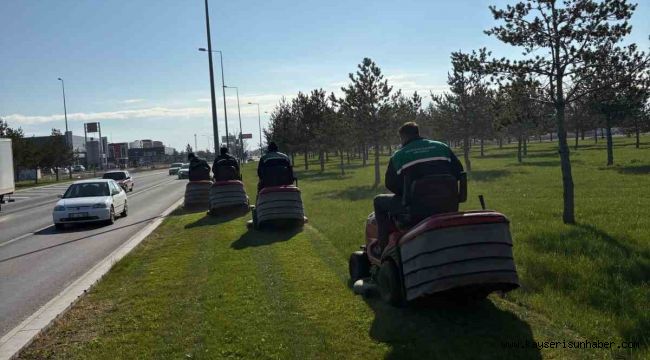 Kayseri, daha yeşil ve temiz hale geliyor