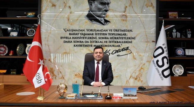 Kayseri OSB Başkanı Yalçın: "Daha fazla büyüme için sanayicilerimiz desteklenmelidir"
