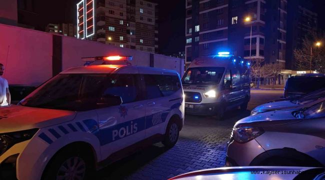 Kayseri'de bıçaklı kavga: 1 yaralı