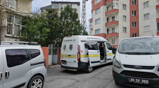 Kayseri'de cinayet: Tartıştığı babasını öldürdü