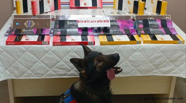 Kayseri'de kaçak sigara operasyonu