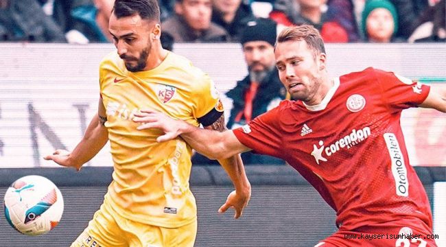Kayserispor 3 puana garantiliyor