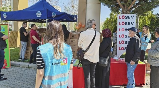 LÖSEV'den 250 aileye et dağıtımı