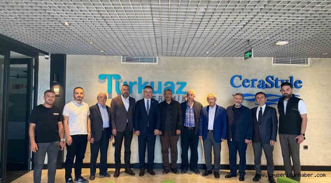 Milletvekili Şaban Çopuroğlu, İncesu OSB'de sanayicilerle buluştu