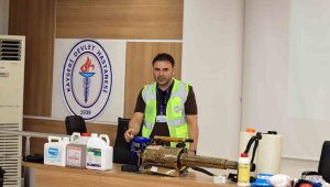 Talas Belediyesi'nden biyosidal eğitimine uzman desteği