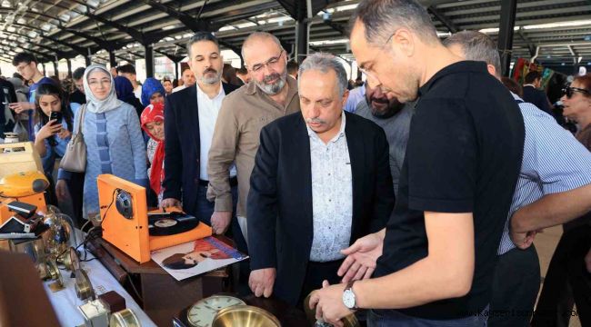 Talas'ın markası, antika pazarı ziyaretçilerini bekliyor
