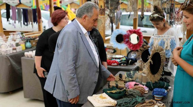 Talas'ta bayram öncesi "Maharetli Eller"