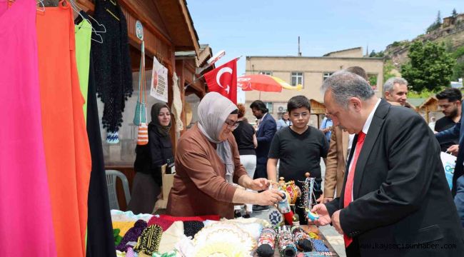 Talas'ta bu Pazar ayın ilk 'Maharetli Eller'i