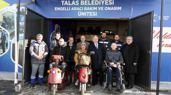 Talas'ta engellilerin yüzünü güldüren tesis