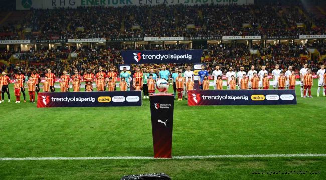 Trendyol Süper Lig: Kayserispor: 2 - Antalyaspor: 1