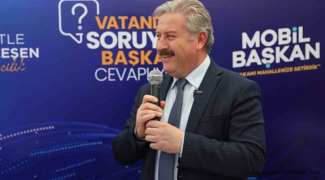Vatandaş sordu, Başkan Palancıoğlu cevapladı