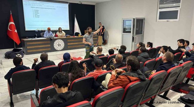 Yaz Dağcılık Eğitimi Kayseri'de tamamlandı