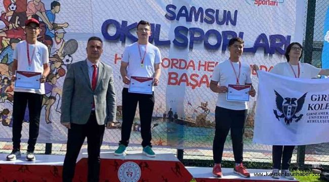 Yıldız Okçulardan Kayseri'ye 2 madalya