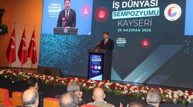 Adalet Bakanı Tunç: "Ülkemizi karalamaya çalışanlar yargı camiamıza büyük haksızlık ediyor"