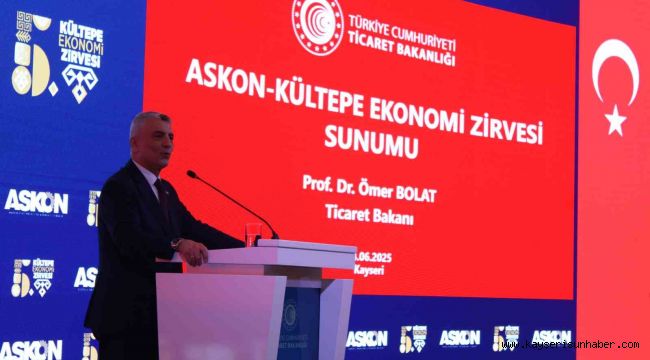 Bakan Bolat: "Gayri safi yurtiçi hasılamız 2025 yılının ilk çeyreği itibariyle 1 trilyon 371 milyar dolara yükselerek tüm zamanların milli gelir rekorunu yenilemiştir"