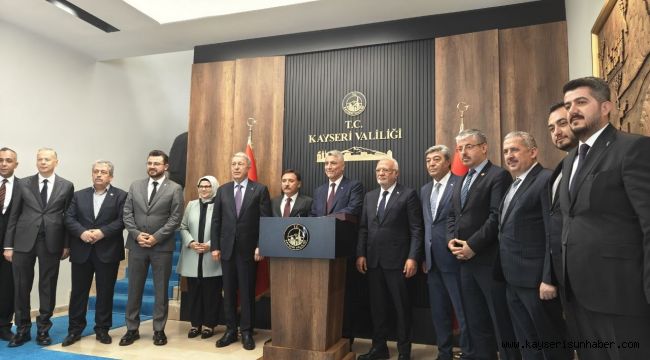 Bakan Bolat'tan Vali Çiçek'e ziyaret