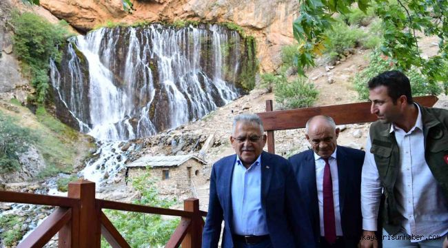 Başkan Büyükkılıç: "Kapuzbaşı ve Derebağ Şelaleleri sizi bekliyor"