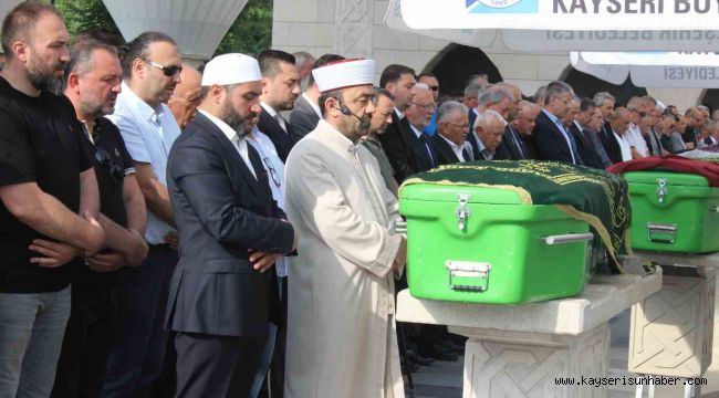 Başkan Büyükkılıç'ın yengesi son yolculuğuna uğurlandı