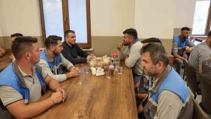Başkan Özdoğan, bayram mesaisi yapan ekiplere teşekkür etti