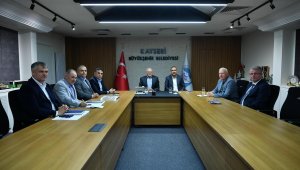 Belediye başkanları yatırımları değerlendirdi