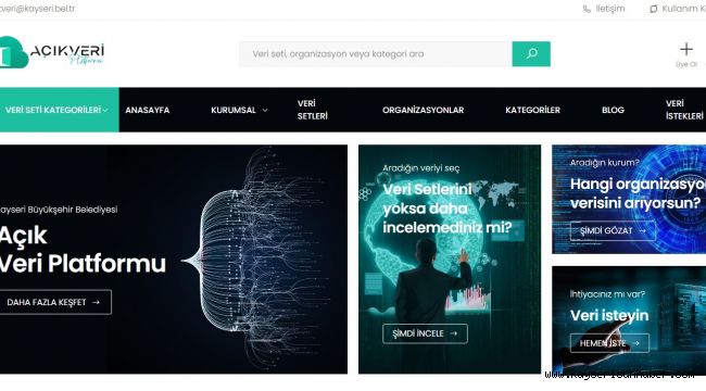 Büyükşehire akıllı şehircilikteki 'açık veri paylaşımı' teşekkürü