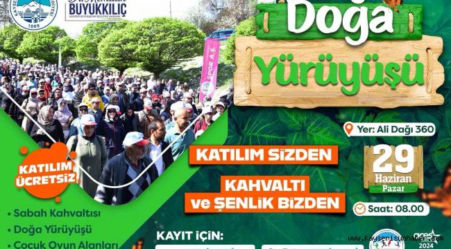 Doğa yürüyüşüne davet