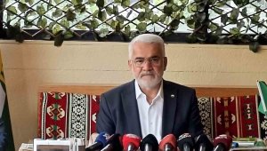 HÜDA PAR Genel Başkanı Yapıcıoğlu: "Yeni anayasa mecliste onaylansa dahi referanduma götürülmelidir"