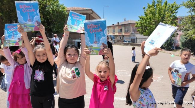 Kayseri Bilim Merkezi, Talas'ta ilkokul öğrencilerine bilim rüzgarı estirdi