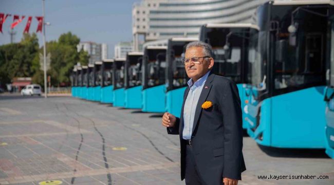 Kayseri büyükşehir, 6 yılda 813 milyon yolcu taşıdı
