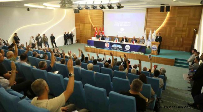 Kayseri Serbest Bölge; 2024 yılı Olağan Genel Kurulu gerçekleşti