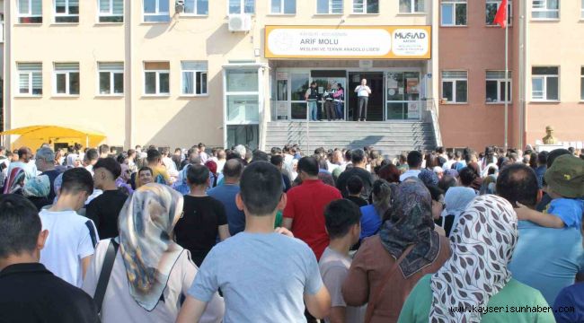 Kayseri'de LGS heyecanı başladı
