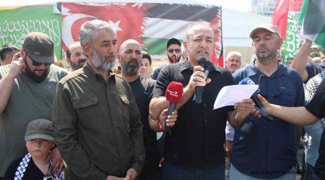 Kayseri'den 10 aktivist Mısır'a uğurlandı