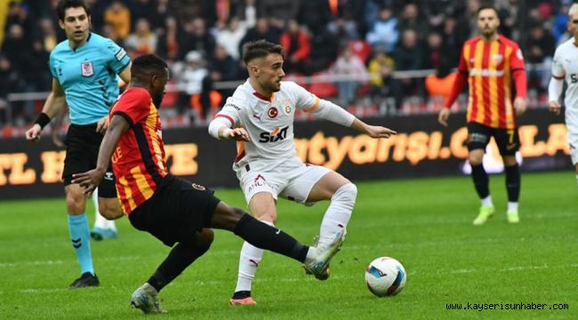 Kayserispor iç sahada 29 puan topladı