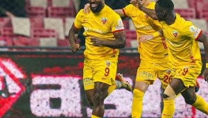Kayserispor'da en golcü Nazon oldu