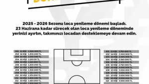 Kayserispor'dan 'loca' açıklaması: "23 Haziran'a kadar yenileme işlemi yapılmalı"