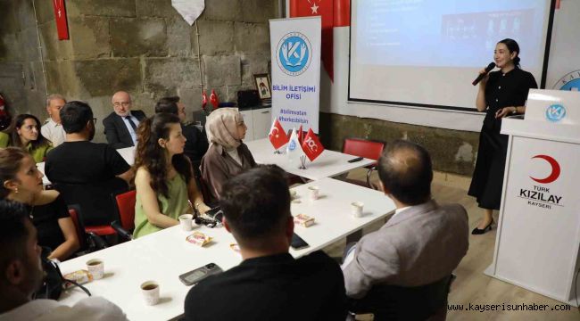 KAYÜ'den 'Bilim Kafe' etkinliği