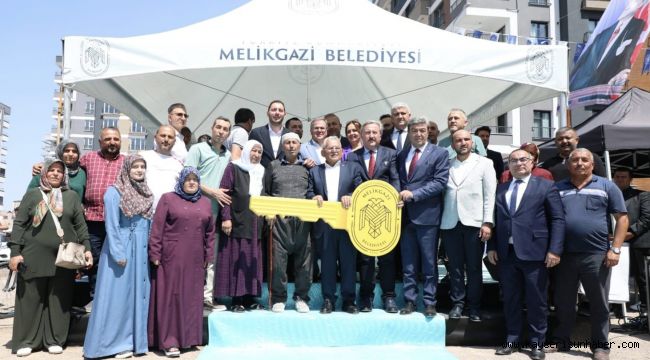 Melikgazi Belediyesi, 120 ailenin hayalini gerçekleştirdi