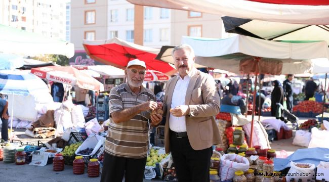Melikgazi Köy Pazarı için başvurular başlıyor