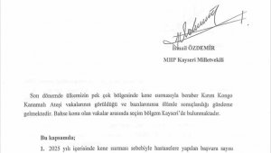 MHP'li Özdemir'den kene ısırığına soru önergesi