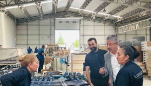 Milletvekili Çopuroğlu; fabrika ziyaretleriyle programlarına başladı