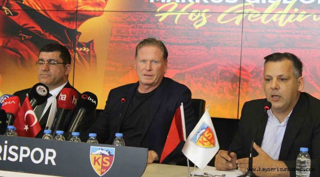 Nurettin Açıkalın: "Kayserispor çok daha iyi yerlere layıktır, bugün ilk adımı atıyoruz"