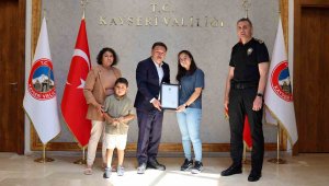 Şehit Birol'un ailesine 'Şehadet Belgesi' teslim edildi
