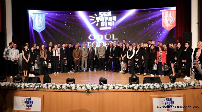 Sen Yaparsın Melikgazi Ödül Töreni büyük bir coşkuyla gerçekleşti