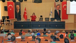 Talas Belediyesi personeline 'KKKA ve Sağlıklı Yaşam' eğitimi
