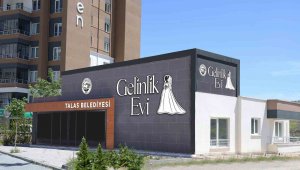 Talas Belediyesi'nden bir ilk daha; Gelinlik Evi