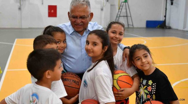 Yaz spor okulları başladı
