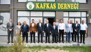 Akar ve Büyükkılıç'tan Kayseri Kafkas Derneği'ne ziyaret