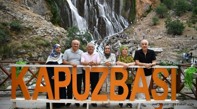 Başkan Büyükkılıç: "Kapuzbaşı, Türkiye'nin Niagarası"