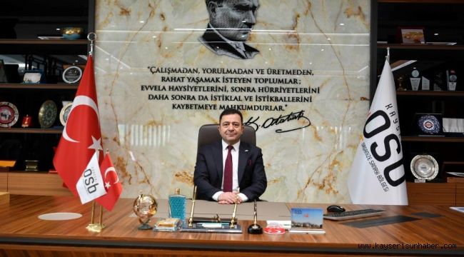 Başkan Yalçın: "Ekonomide yaşanan zorluklara rağmen, sanayicilerimiz üretmeye ve ihracat yapmaya büyük gayret gösteriyor"